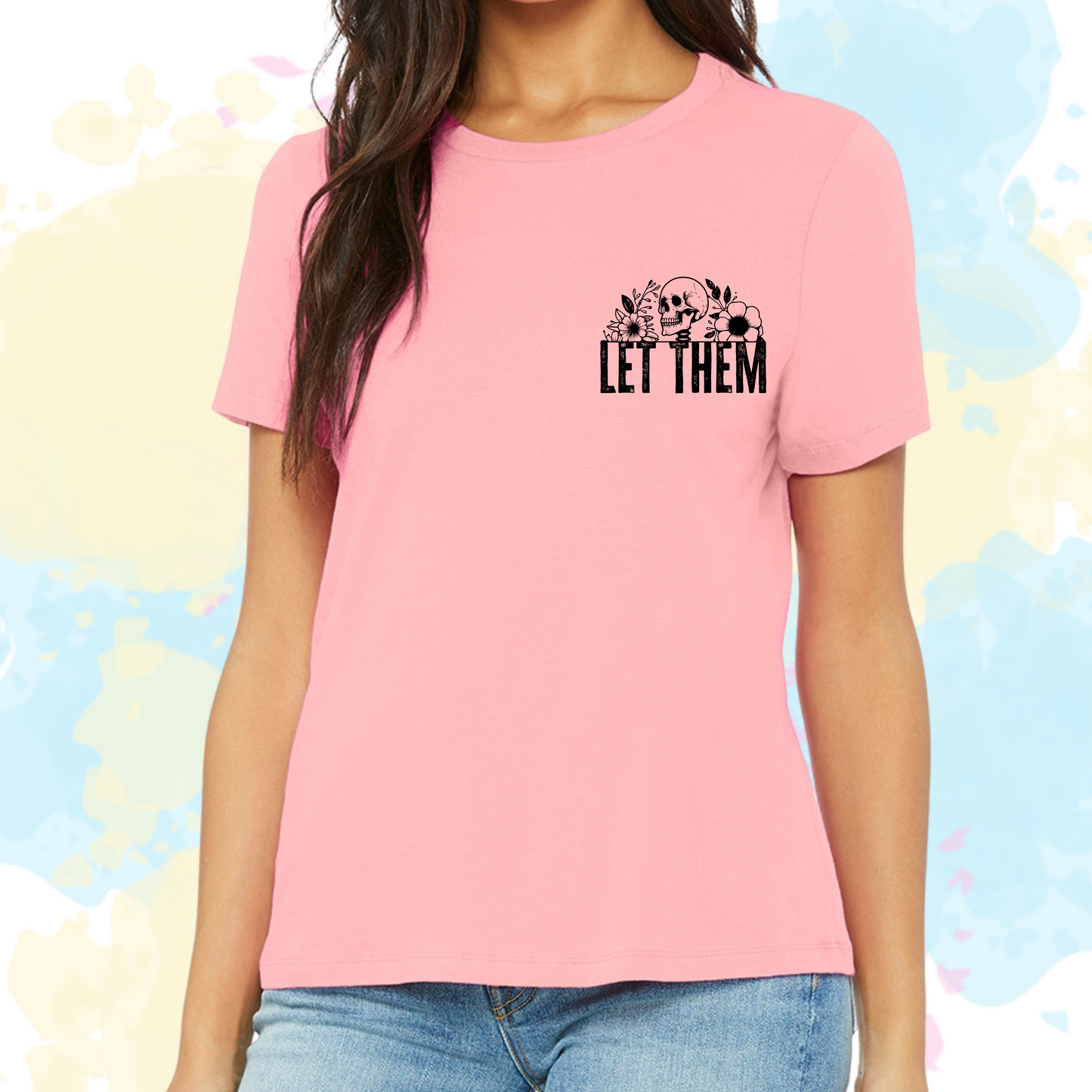 Let Them Bella+Canvas Relaxed Jersey Tee