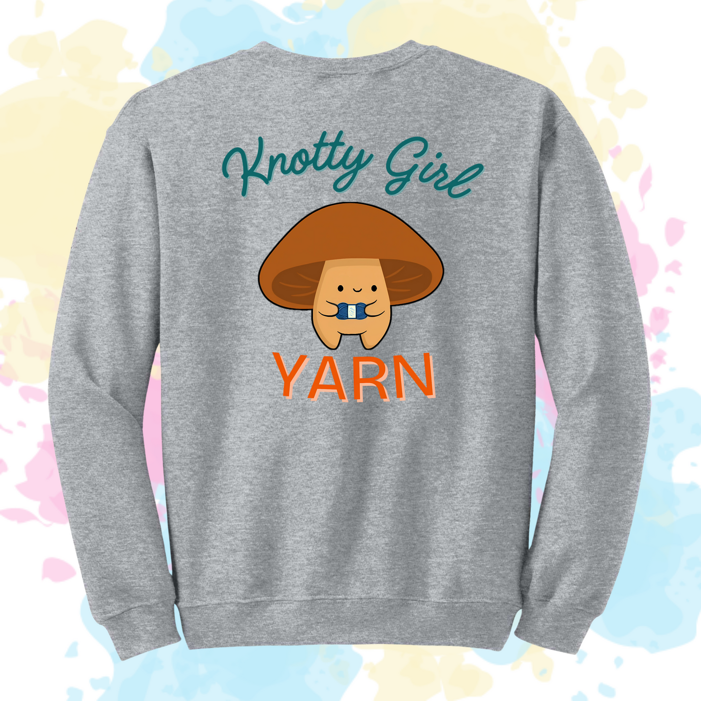 Knotty Mushy Crewneck Sweatshirt