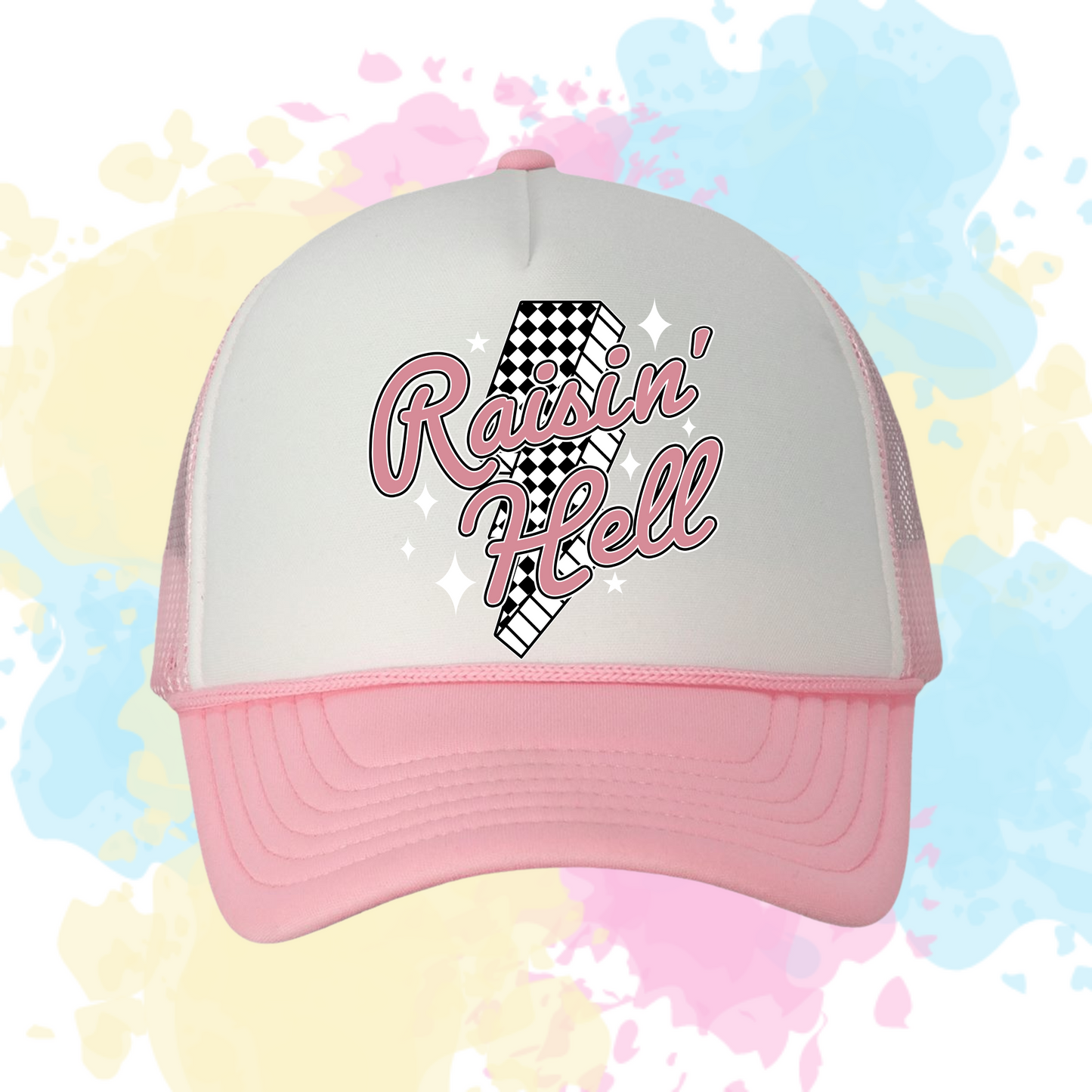 Raisin'Hell Trucker Hat