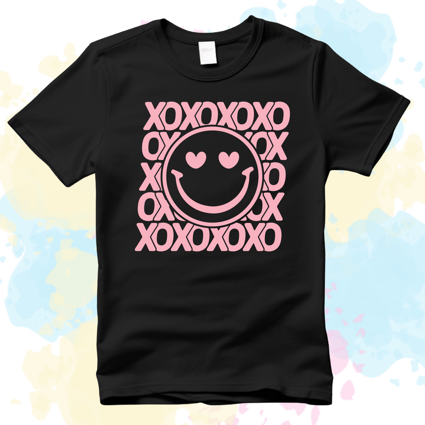 XOXO Smiley Face Tee