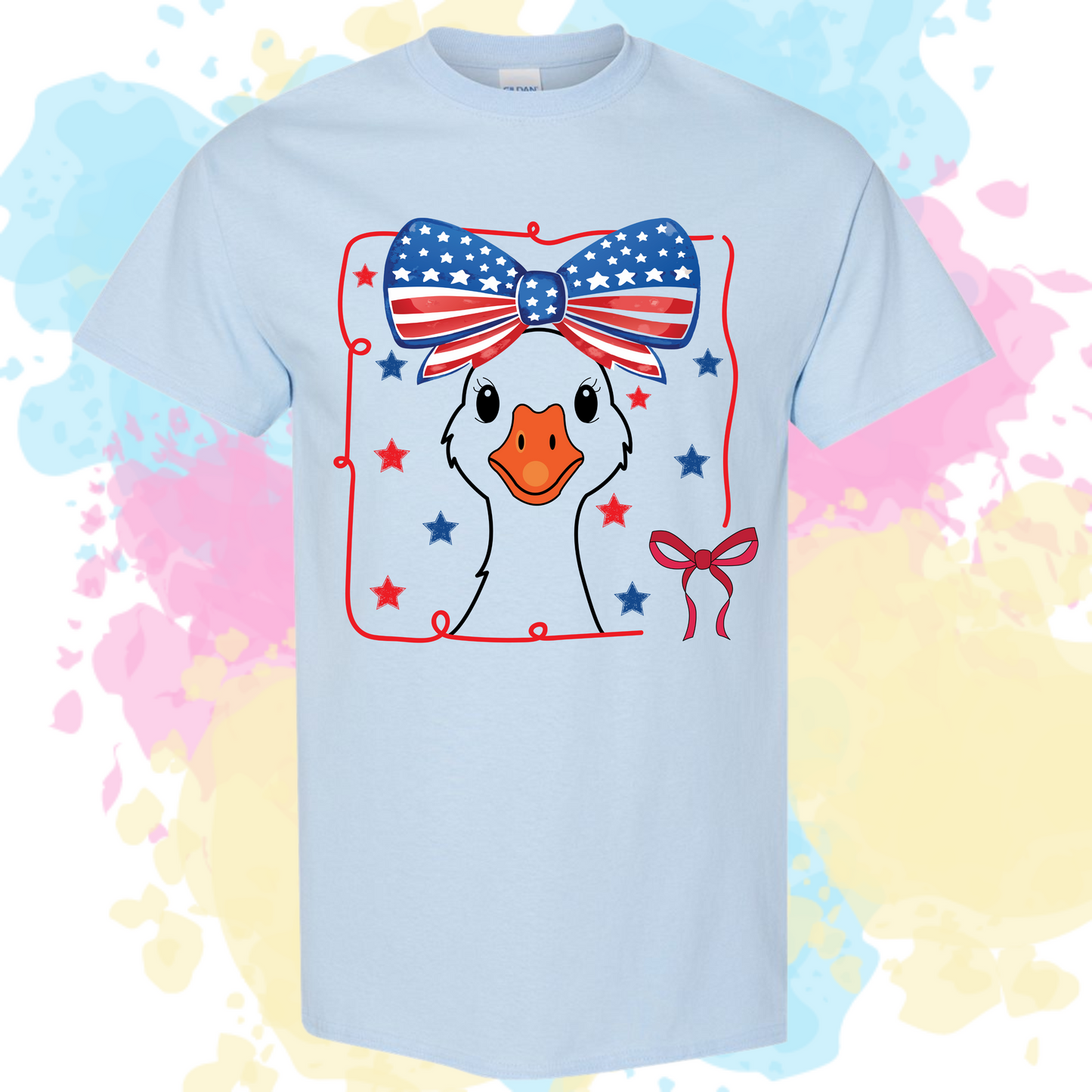 Patriotic Goose Tee