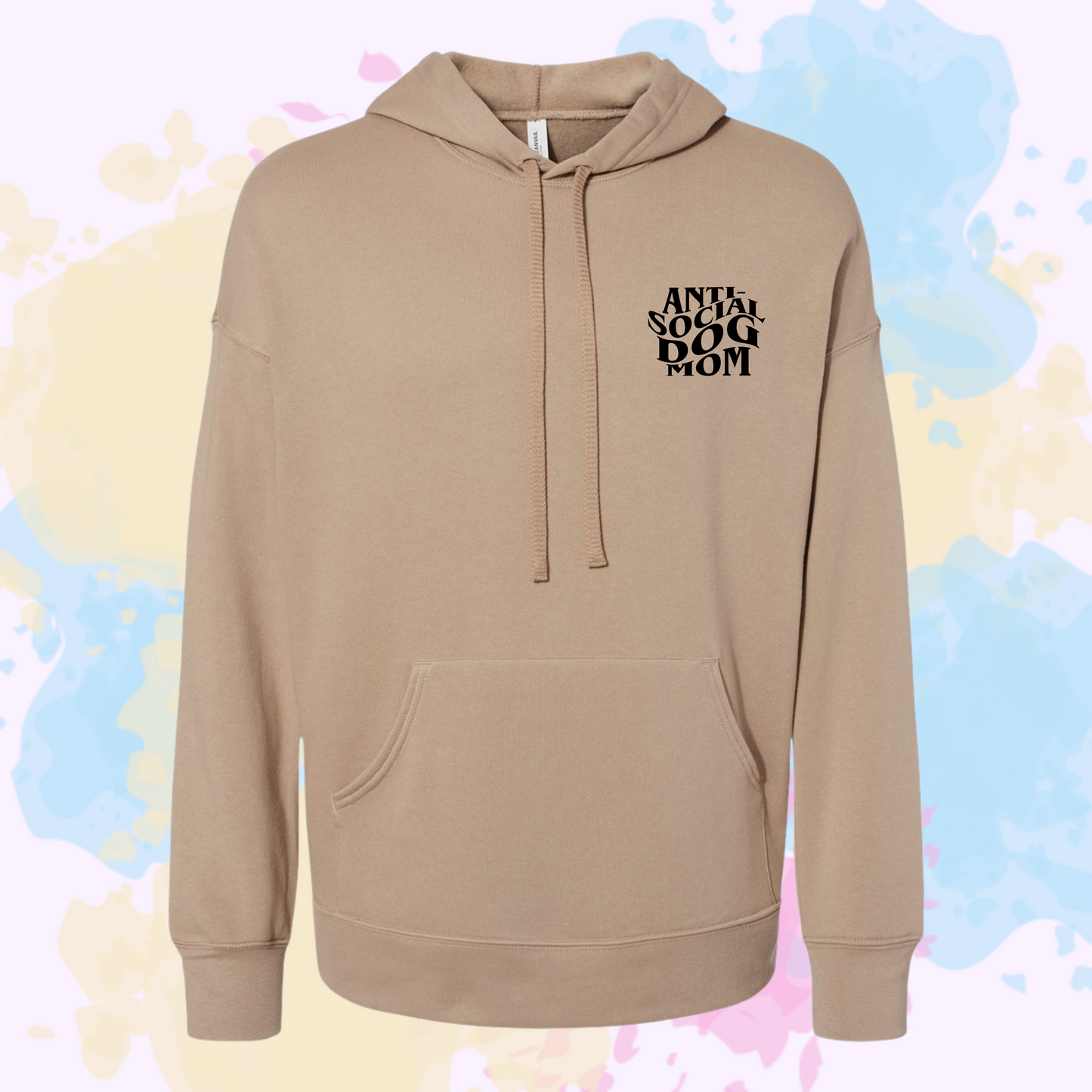 Anti-social Dog Mom Hoodie