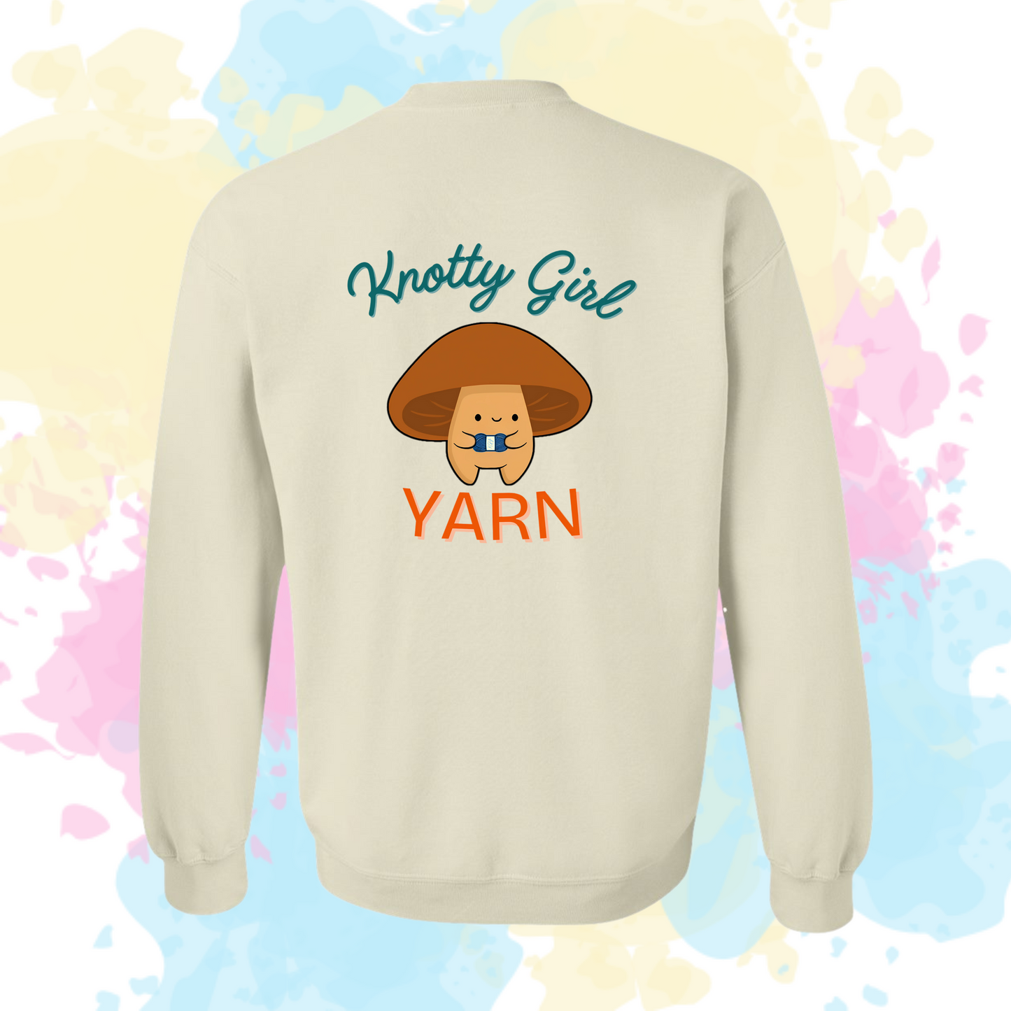 Knotty Mushy Crewneck Sweatshirt