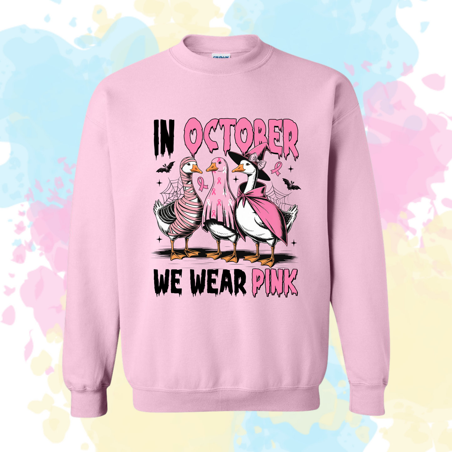 Pink Goose Crewneck Sweatshirt