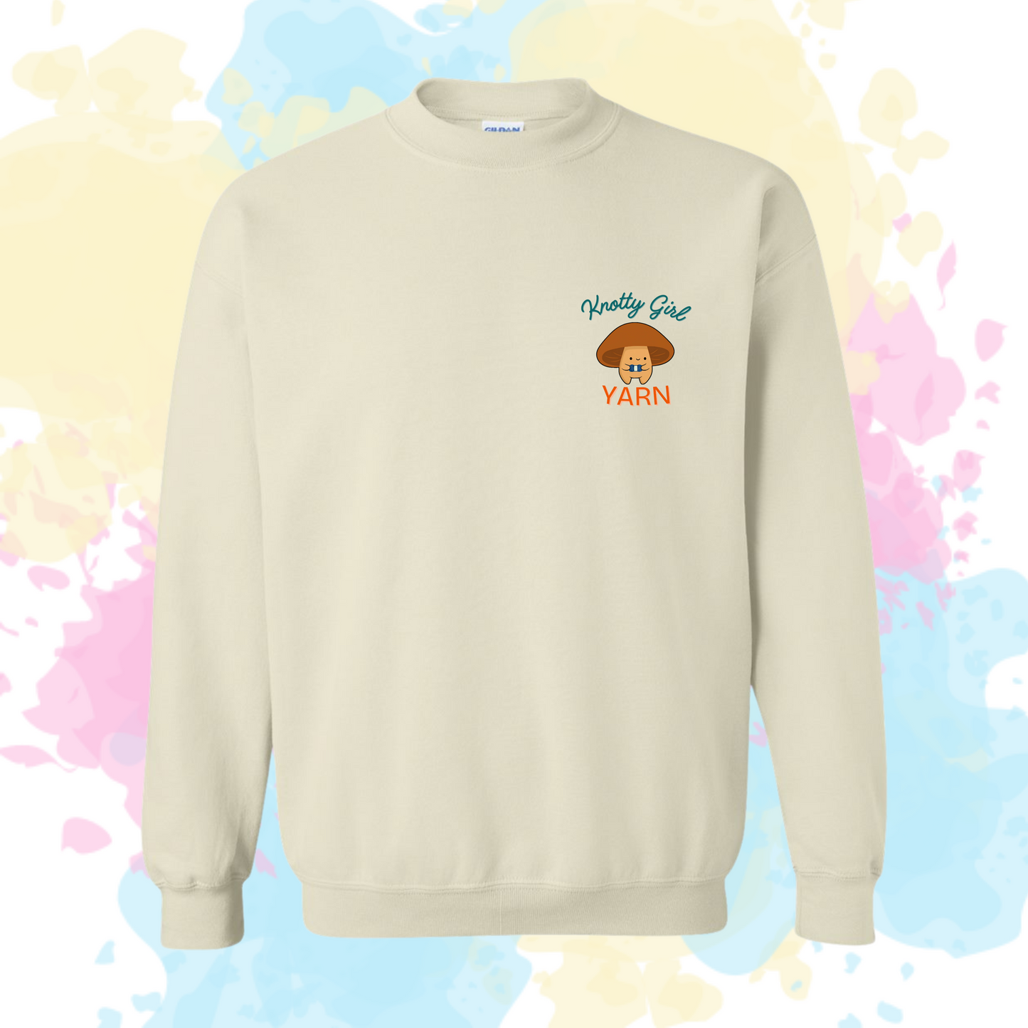 Knotty Mushy Crewneck Sweatshirt