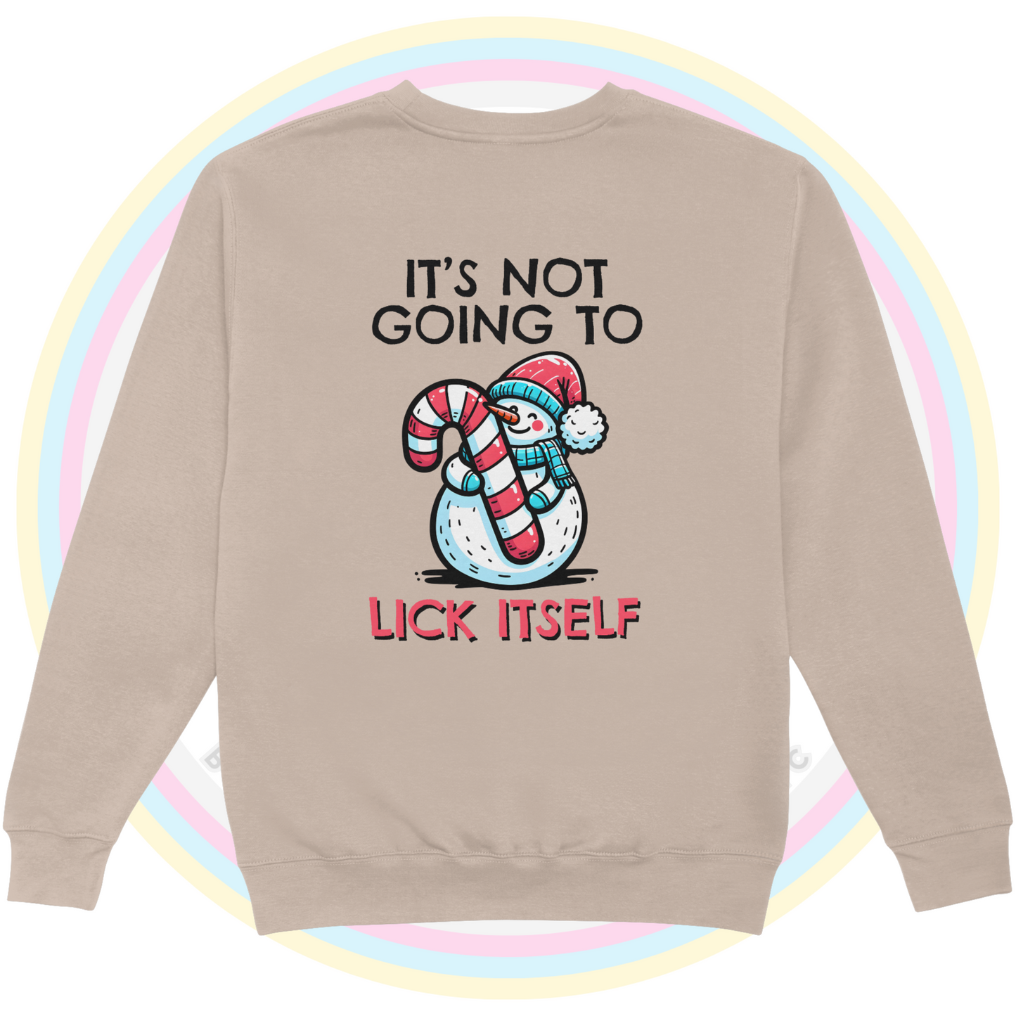 Candy Cane Crewneck