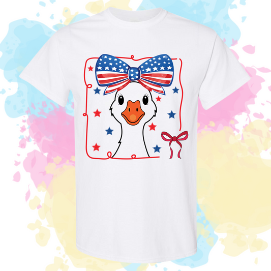Patriotic Goose Tee