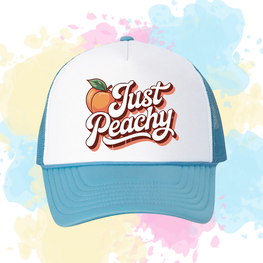 Just Peachy Trucker Hat