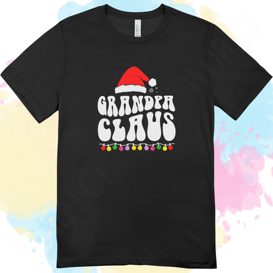 Grandpa Claus Family Tee