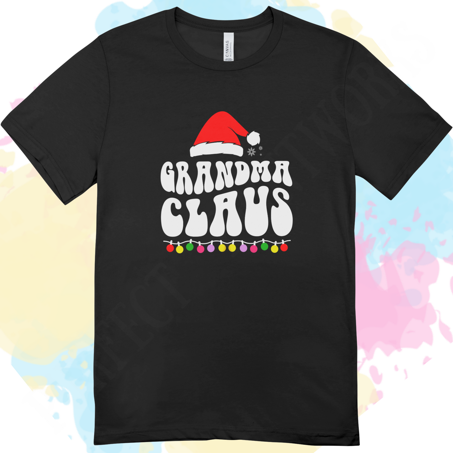 Grandma Claus Family Tee