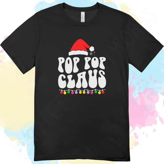 PopPop Claus Family Tee