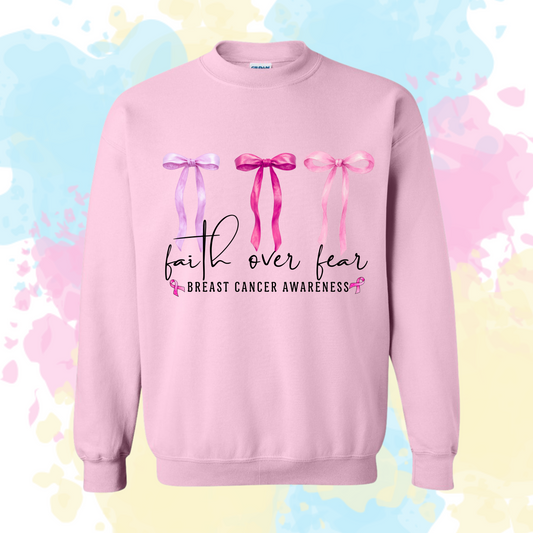 Faith Over Fear Crewneck Sweatshirt