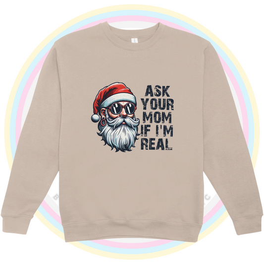 Santa Is Real Crewneck