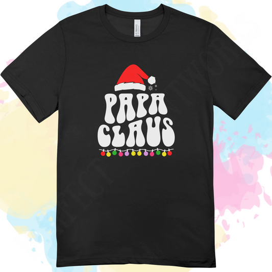 Papa Claus Family Tee